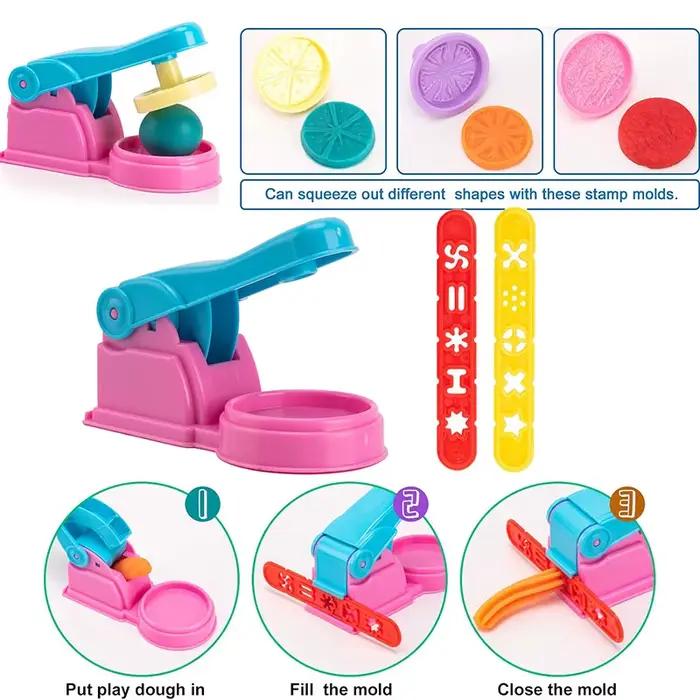 Ensemble d'accessoires pour pâte à modeler pour enfants