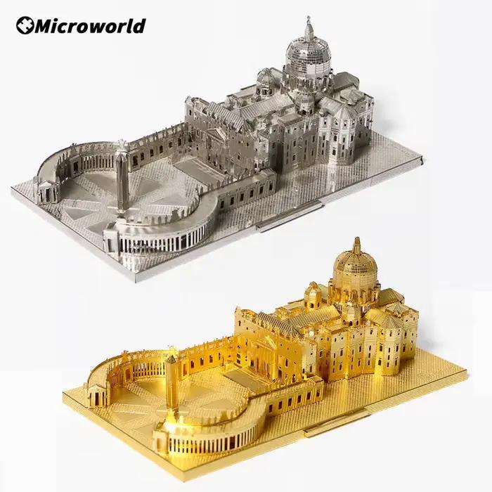 Microworld-Puzzles 3D en métal