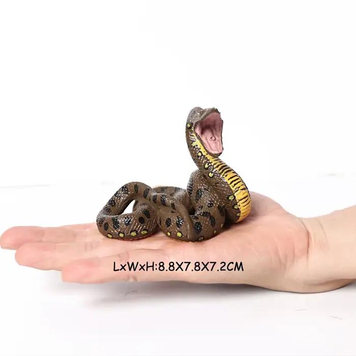 Figurines de serpents Python Krait Cobra serpent jouets animaux modèle