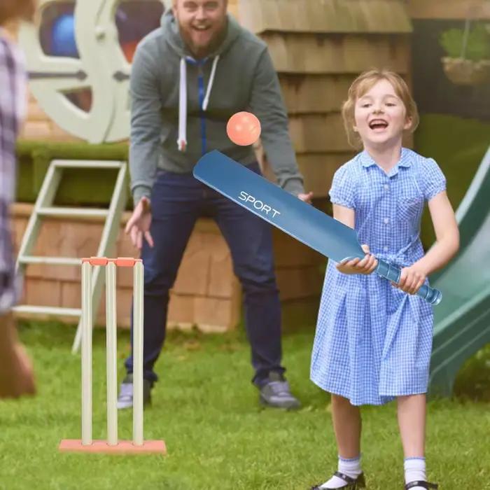 Jeu de cricket de chauve-souris multifonctionnel pour enfants