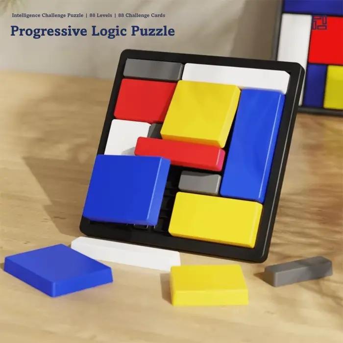 Cubes d'intelligence en plastique abs pour entraînement de pensée logique jeux de société pour adultes et adolescents occasions spéciales développement cognitif