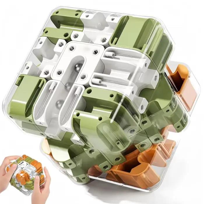 Casse-tête 3D Difficile : Labyrinthe Cube de Logique pour Adultes et Enfants – Défi IQ et Jeu de Résolution de Problèmes