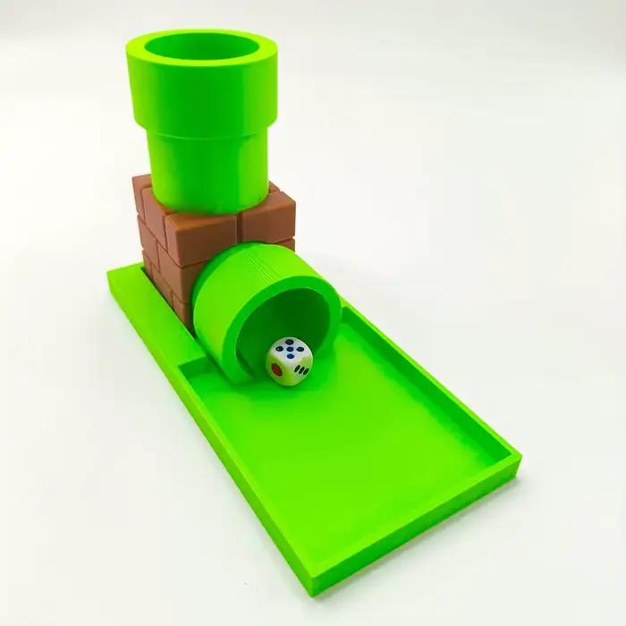 Tour à dés imprimée en 3D (dés non inclus) convient aux jeux de société