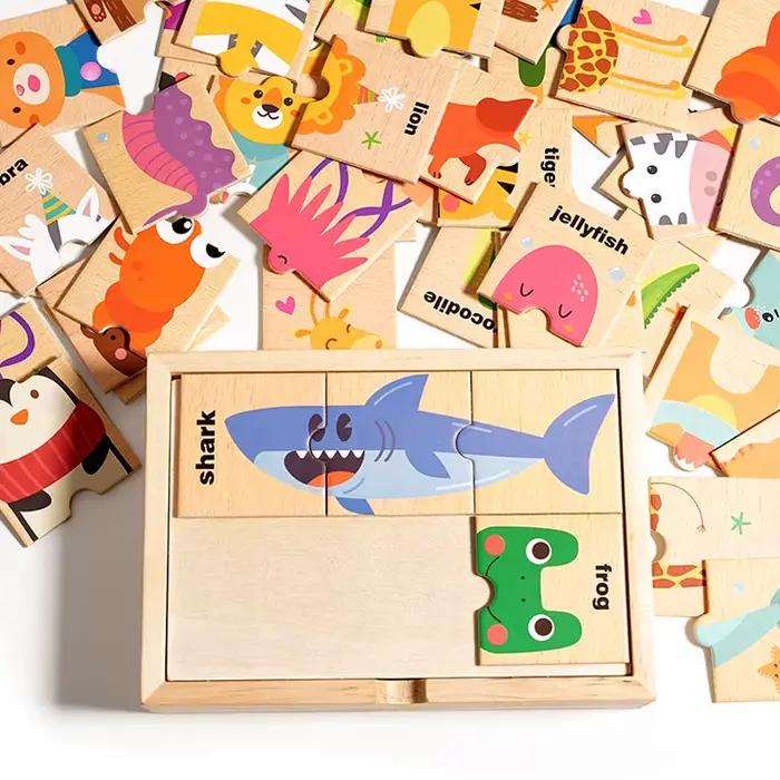 Puzzle Animal de dessin animé