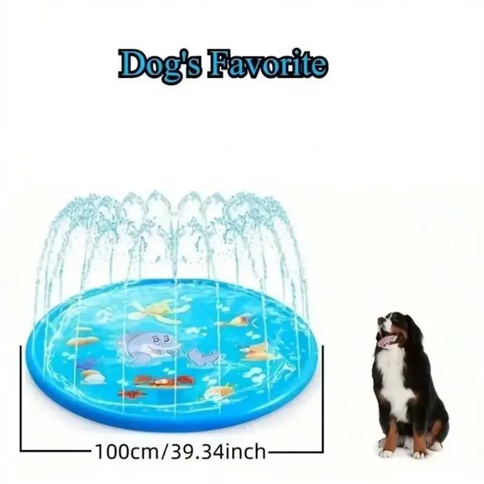 Tapis d'arrosage gonflable pour enfants