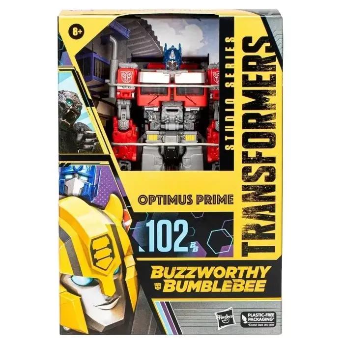 Nouveaux transformateurs Toy Studio série Buzzworthy Bumblebee BB102 Voyager classe Optimus Prime Robot jouets figurines d'action cadeau loisirs