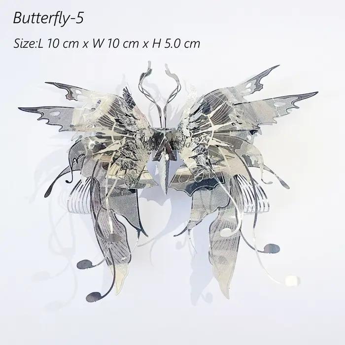 Puzzle 3D en métal papillon modèle d'insecte animal blocs de construction jouet puzzle occasions spéciales enfants adolescents