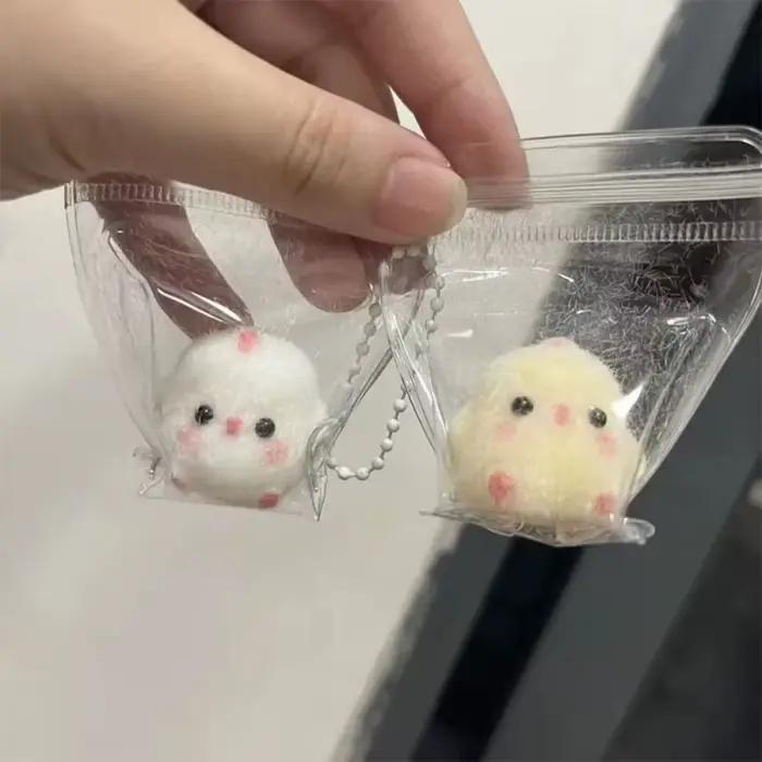 Squishy mignon poussin presser soulagement du Stress jouet doux Mochi