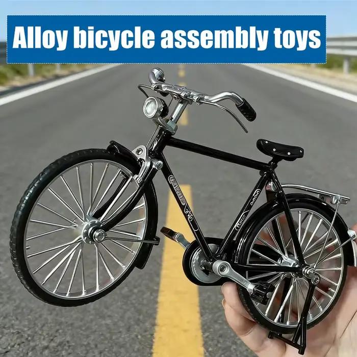 Modèle de vélo miniature en alliage à assembler soi-même 1:10