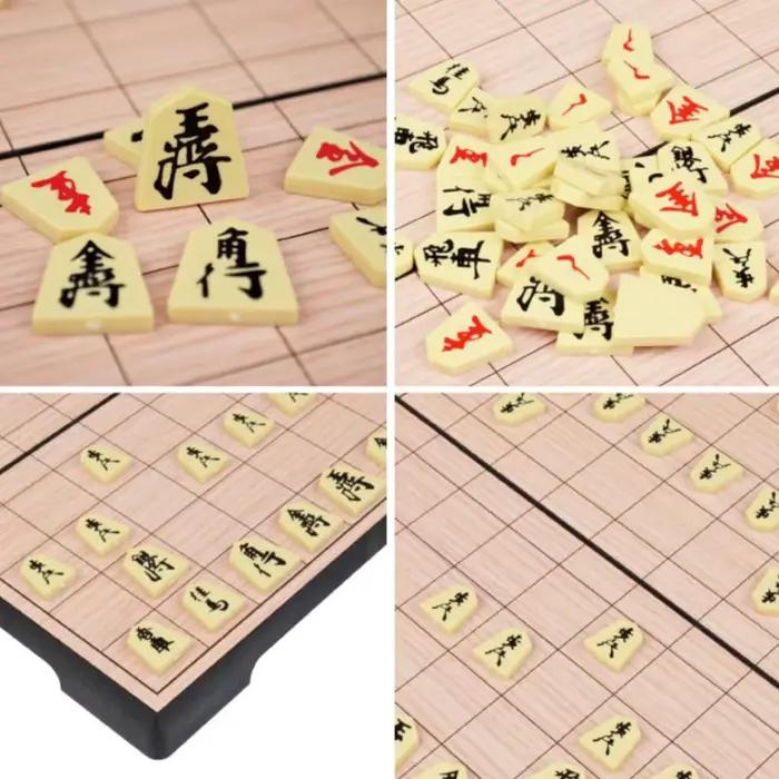 Jeu de société portable : Shogi japonais magnétique pliable