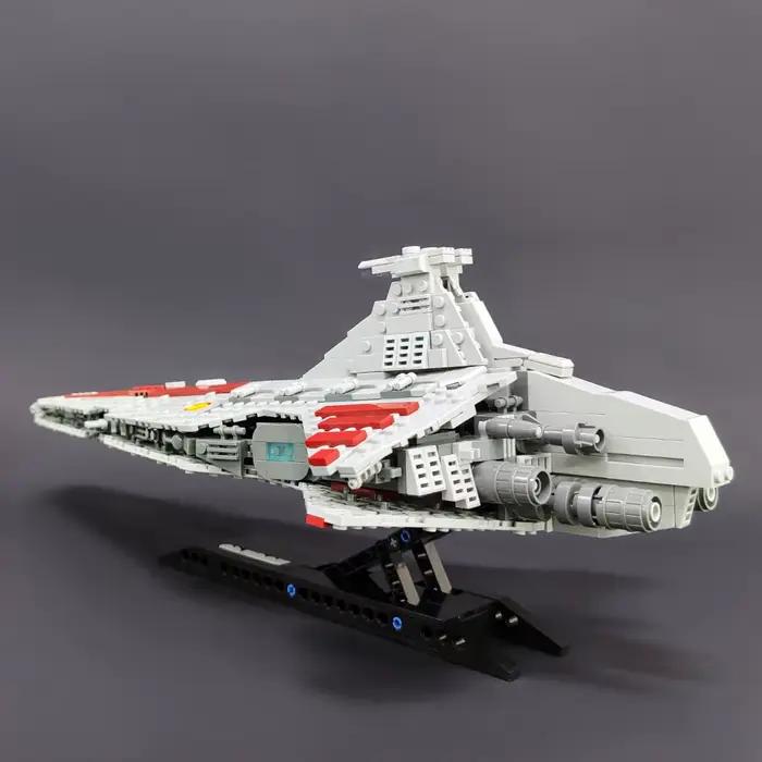 67106 JIESTAR haute technologie Moc Venator attaque Cruiser chasseur destructeur brique modèle technique blocs étoiles