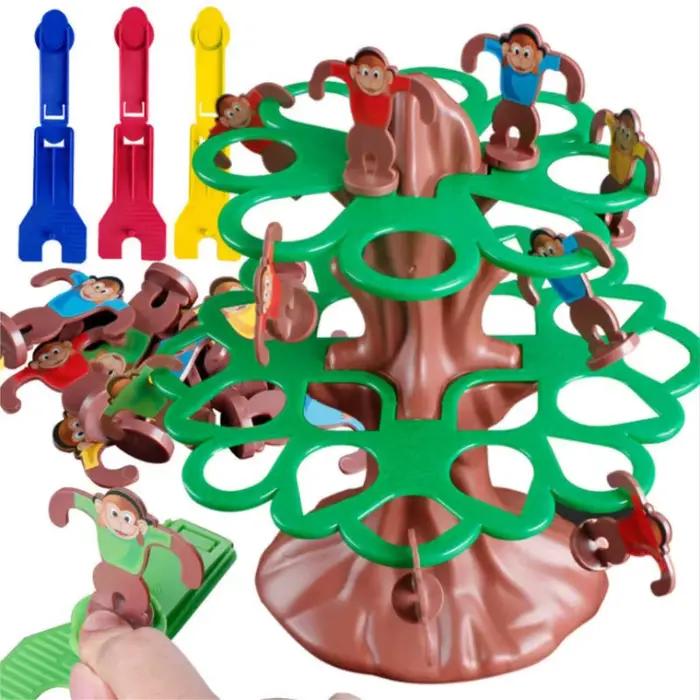 Jeu de société interactif Singe sauteur grimpant aux arbres pour la famille et les amis