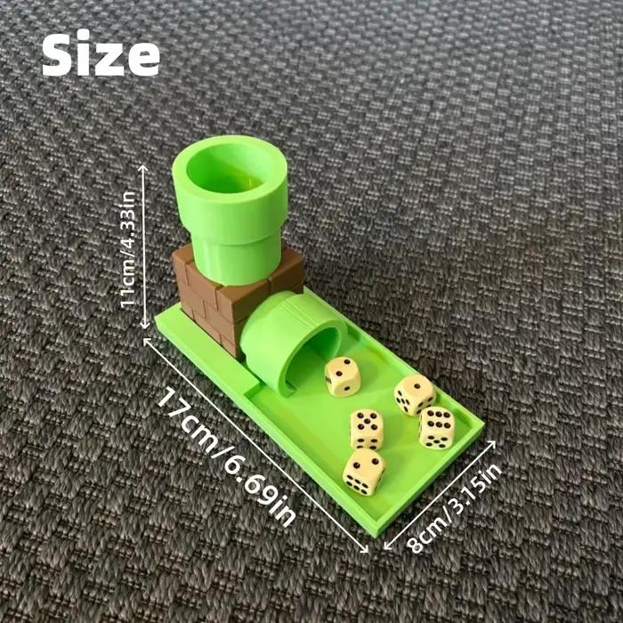 Tour à dés imprimée en 3D (dés non inclus) convient aux jeux de société
