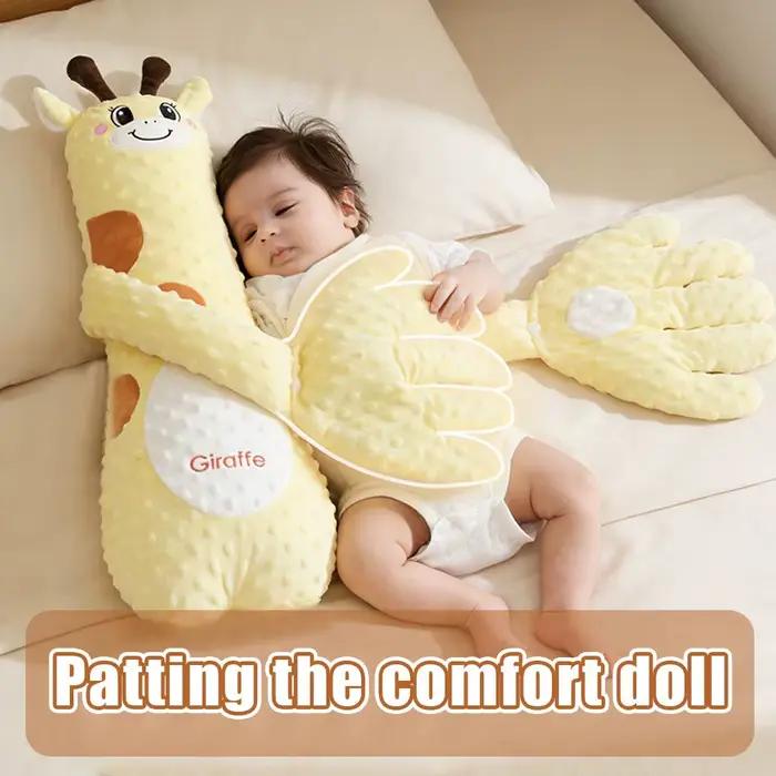 Oreiller de Sommeil pour Bébé Girafe 3 Modes avec Télécommande