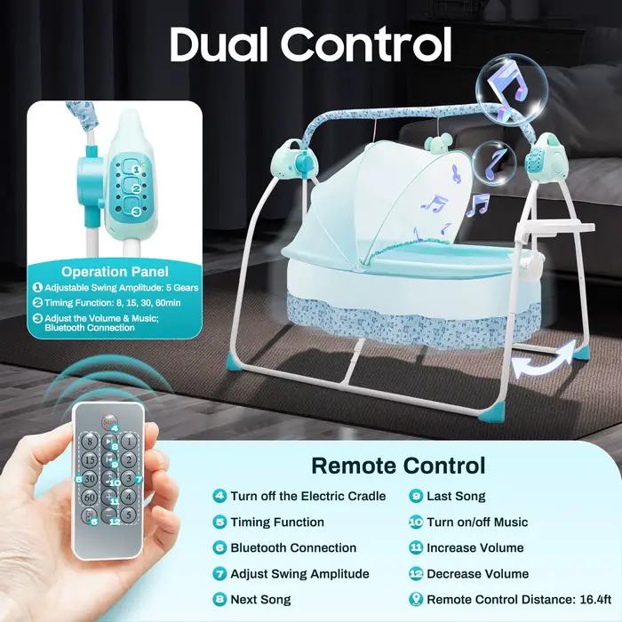 Balançoire électrique pour bébé