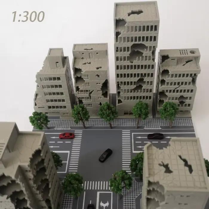 Modèle d'assemblage de bâtiment de grande hauteur