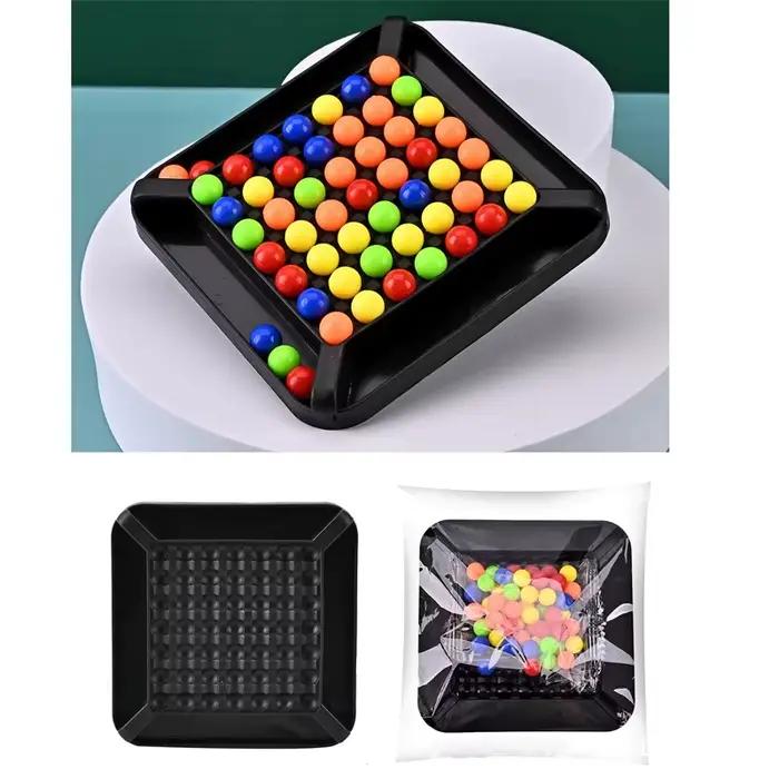 Arc-en-ciel balle élimination Puzzle jeu d'échecs enfants bureau Parent enfant jouet maternelle