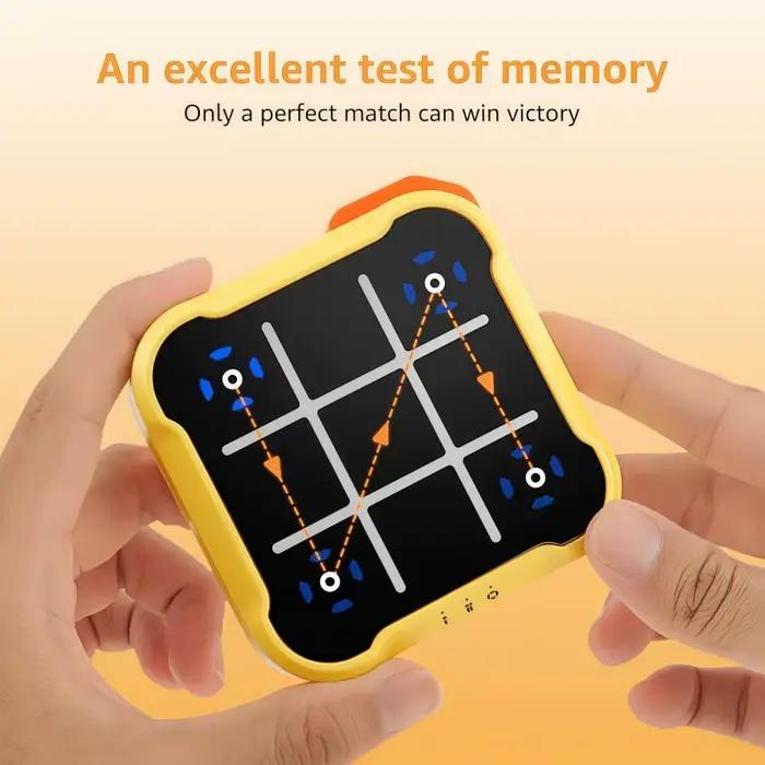 Tic Tac Toe échiquier électronique pour enfants jeu de stratégie interactif avec Mode d'apprentissage AI jouet éducatif Parent enfant