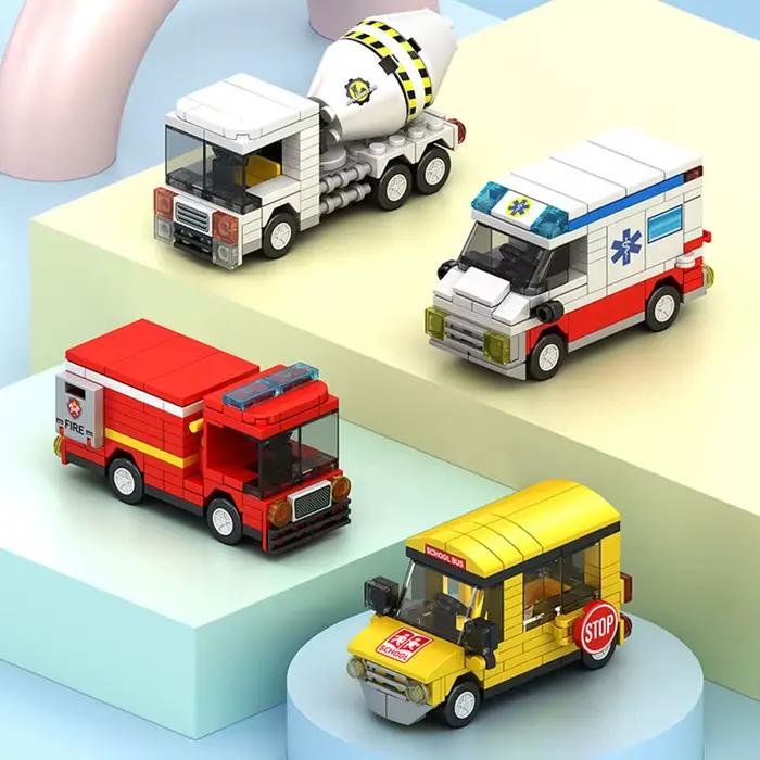 Bloc de construction de petites particules