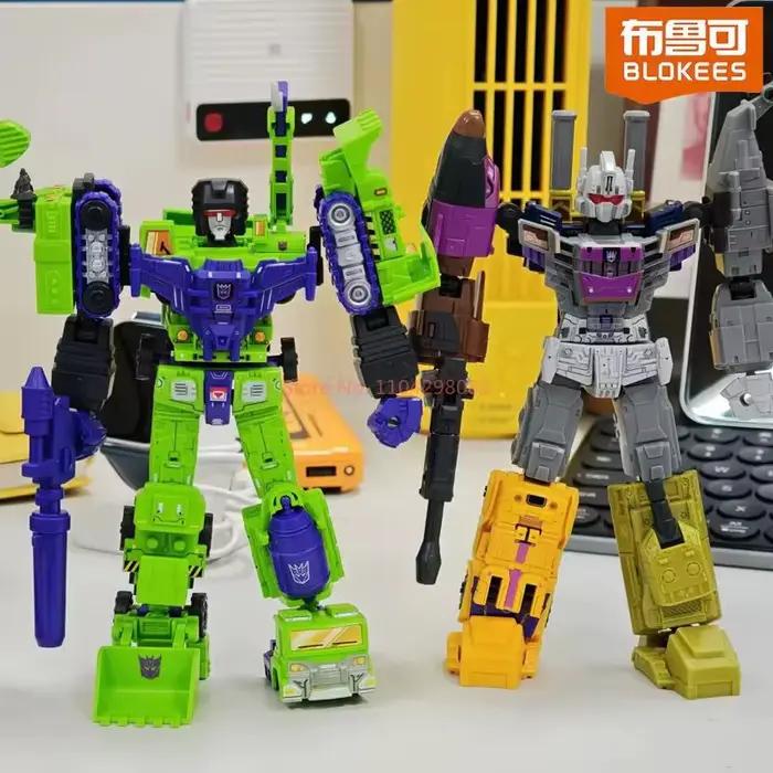 Jouets Transformers Beast War Bruticus et Armored Devastator Defender Vol.6 Coffrets de Combinaison Modèles de Collection Cadeaux pour Enfants Occasions Spéciales