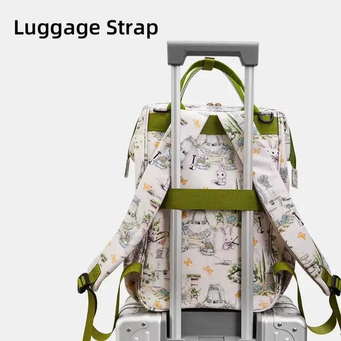 Sac à dos pour couches Sunveno de grande capacité – Sac de maternité élégant avec poches multifonctions