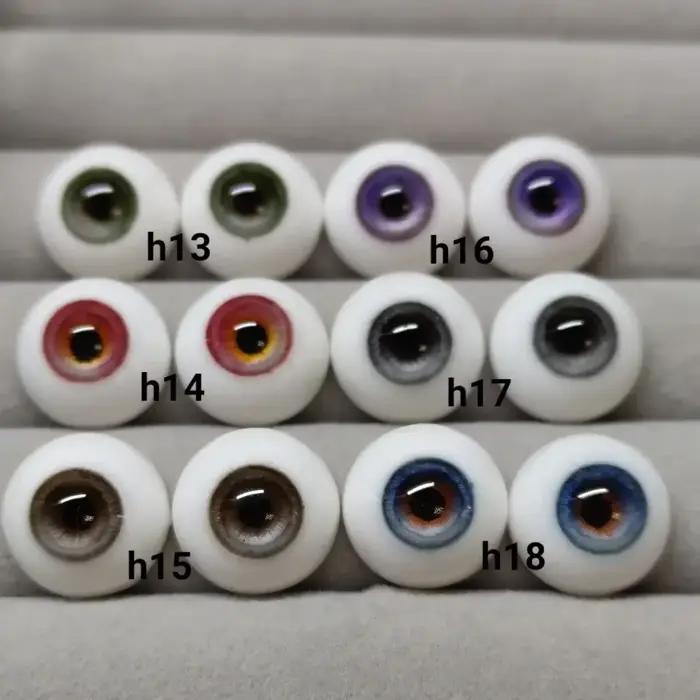 Yeux de poupées GSF en plâtre pour poupées Reborn, BJD ou Ob11, accessoires expressifs pour créations artistiques et cadeaux de fête