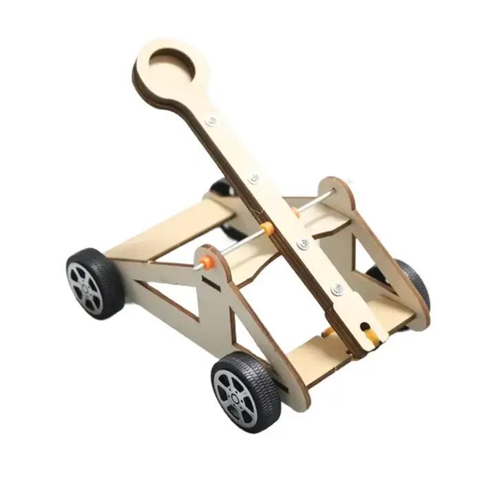 Kit d'expérimentation scientifique DIY : Jouet catapulte à construire soi-même