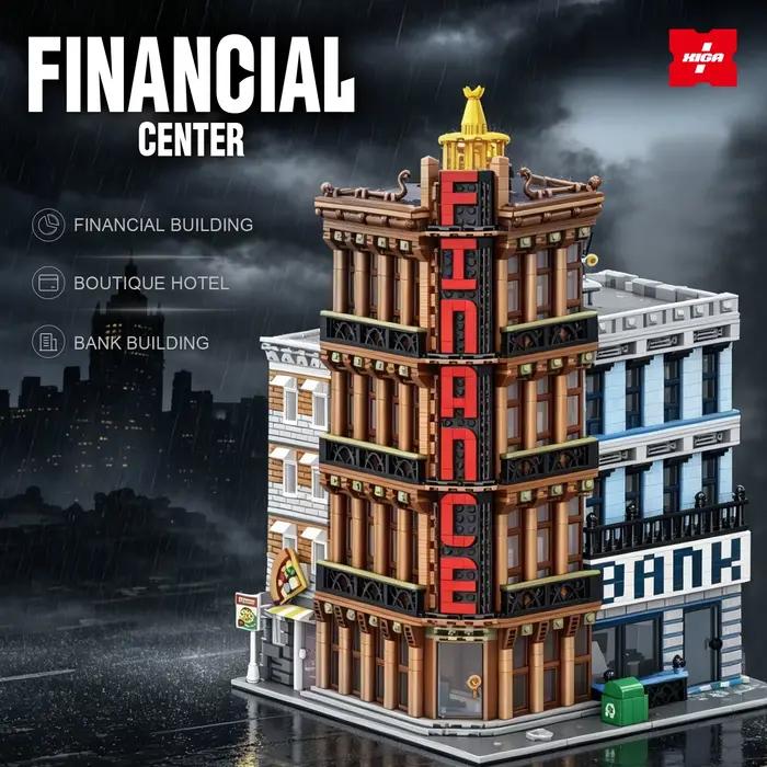 Création de Centre Financier MOC : Bâtiment Bancaire Modulaire