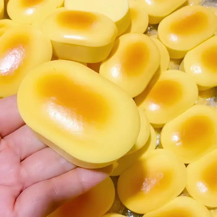 Squishy simulé fromage pain presser jouet soulagement du stress lente augmentation sensorielle Fidget jouets pour l'anxi