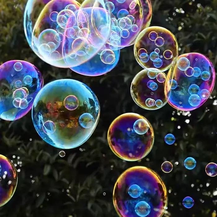 Pistolet à bulles créatif