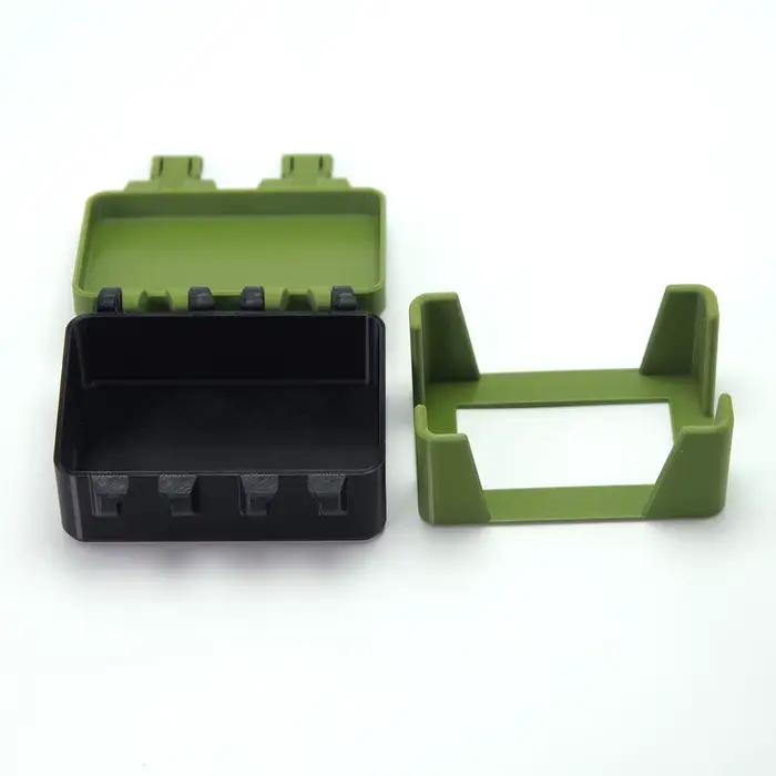 Boîte de rangement Snap Lock pour cartes, étui pour cartes Monopoly Deal Uno, taille poker standard, rigide, résistant aux chocs, organisateur de voyage portable, imprimé en 3D