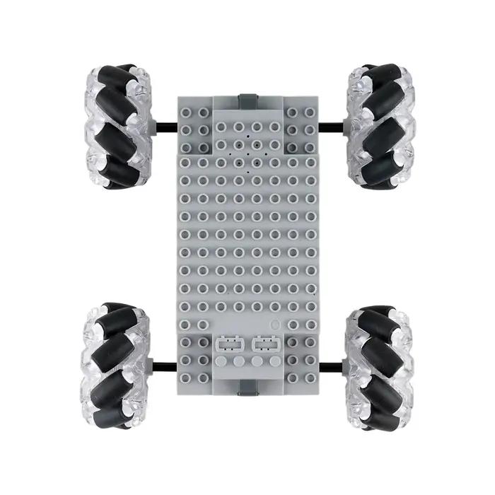 Blocs de construction de programmation, technologie de programmation à vapeur, assemblage mécanique, briques enfichables, jouets scientifiques et éducatifs, voiture