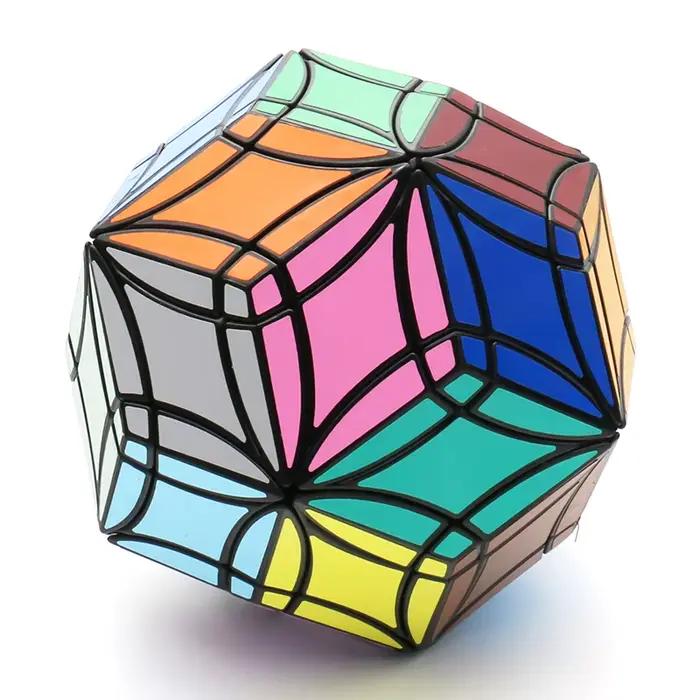 Xplore Junction Kairis Puzzles CurFaTRhoTri Clover Black Magic Cube Twisty Puzzle Jeu de réflexion pour adolescents et adultes