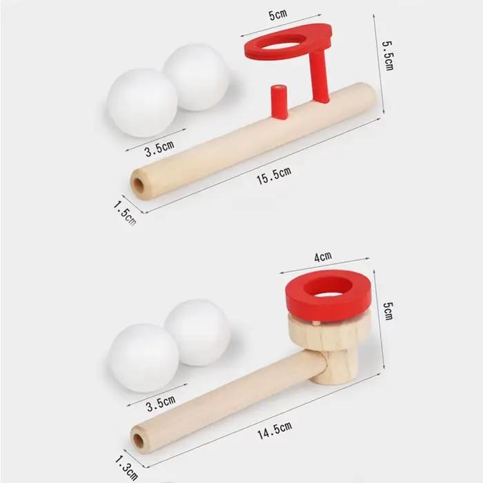 Jouets de soufflage d'équilibre en bois