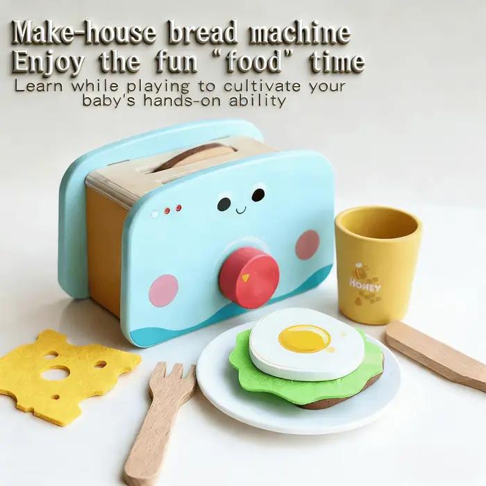 Ensemble d'accessoires de cuisine pour enfants : Aliments de jeu réalistes et jouets