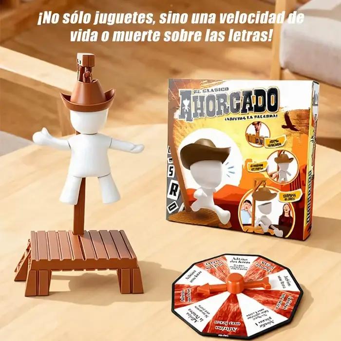 Le divertissement multijoueur hangman jeu de société de devinettes de mots version espagnole et anglaise fêtes d'interaction parent-enfant