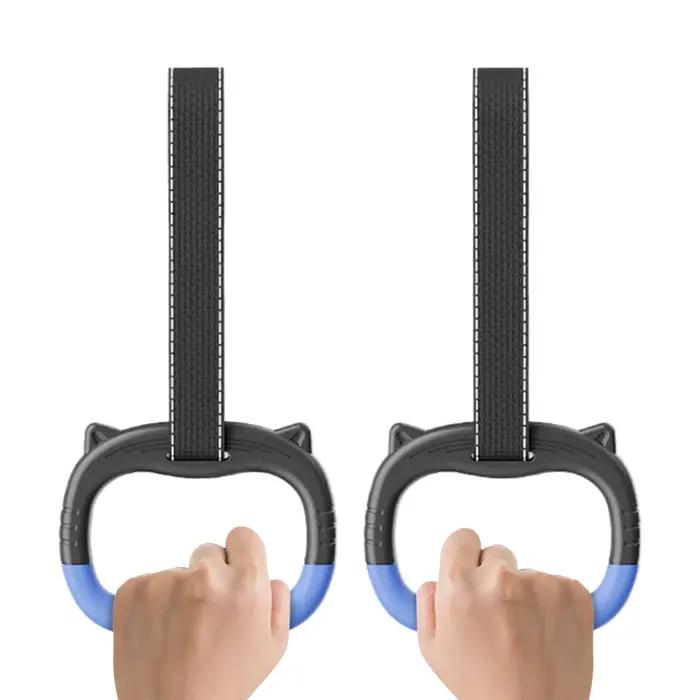 Anneaux de gymnastique avec sangles réglables