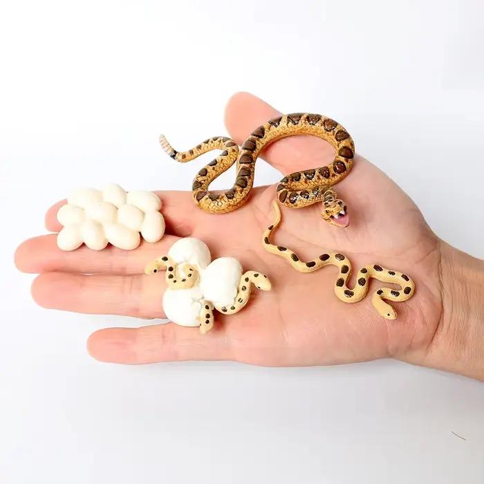 Figurines de serpents Python Krait Cobra serpent jouets animaux modèle