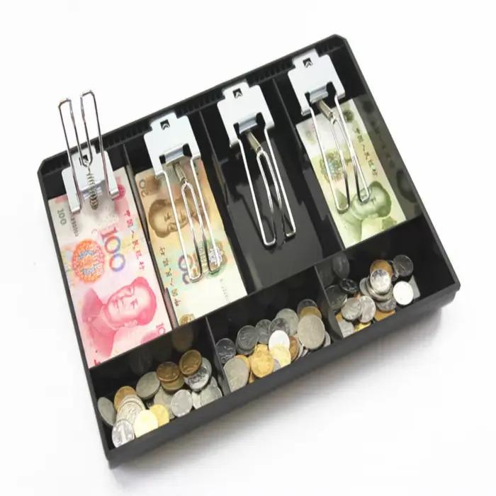 Tiroir-caisse avec 3/4/5 compartiments pour monnaie et billets, pour caisse enregistreuse