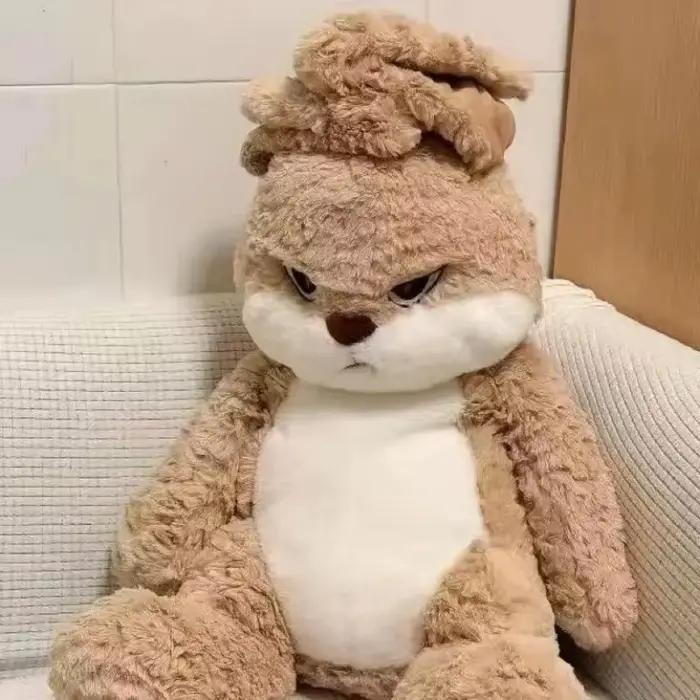 Lapin en peluche à longues oreilles pour enfants