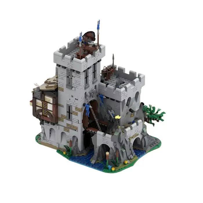 Château jouet de construction MOC modèle 2738 pièces