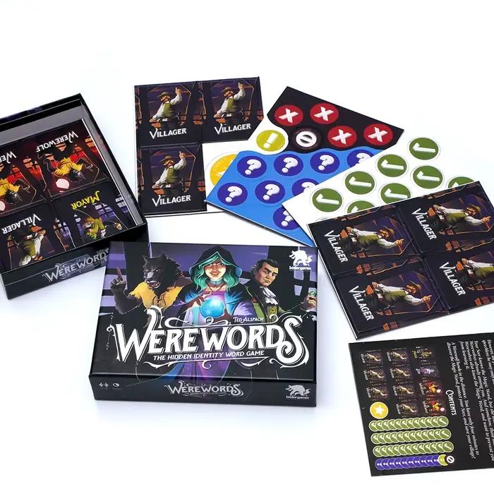 Jeu de société Werewords amusant pour les familles