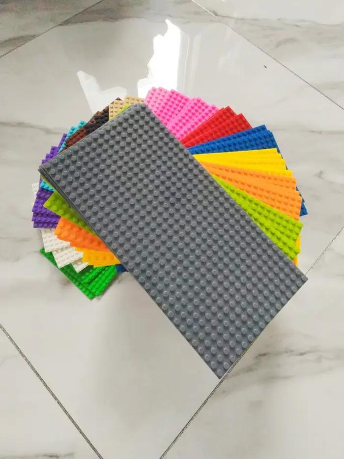 Plaque de base pour blocs de construction de puzzle compatibles avec LEGO