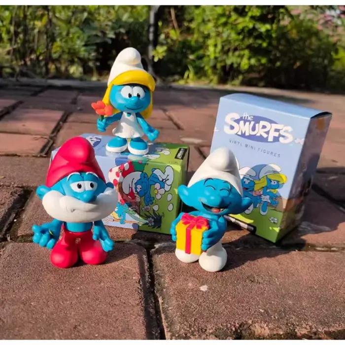 Les Schtroumpfs Schtroumpfette Anime Action Figures