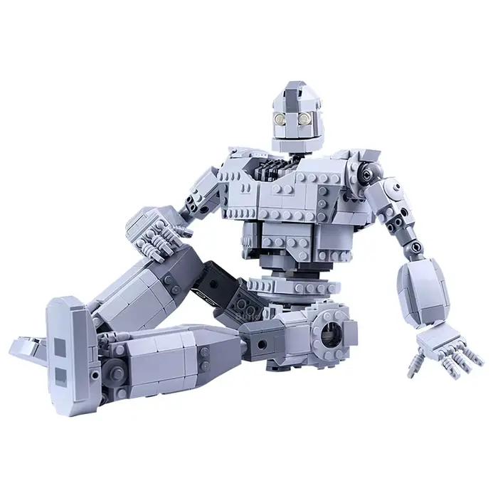 Gobricks MOC série mécanique fer Robot blocs de construction film classique briques géantes jeu jouet assembler modèle pour cadeaux d'anniversaire
