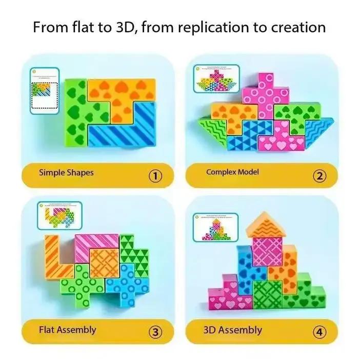 KNYYSECQ – puzzle architectural 3D