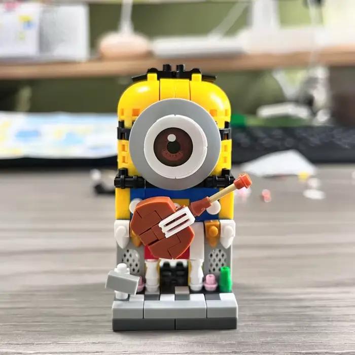 Jouet de puzzle interactif en blocs de 4 pièces