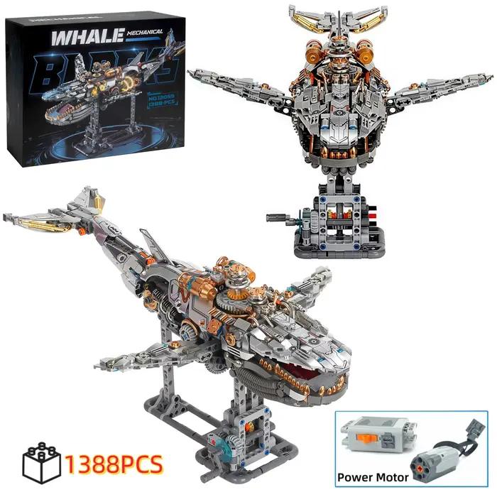 Blocs de construction de baleine mécanique MOC