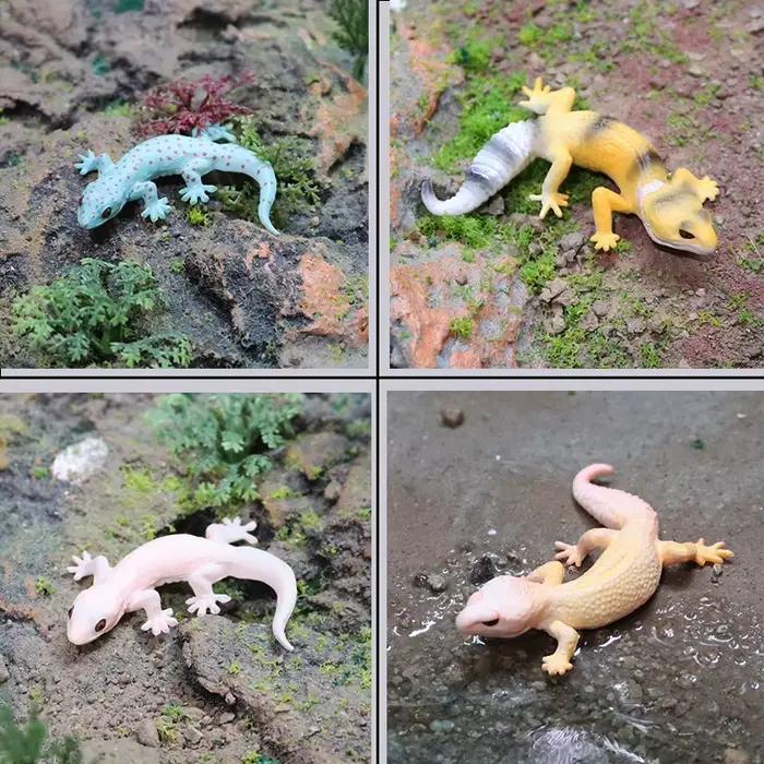 Oenux nouvelle Simulation reptiles sauvages animaux Figurines lézard modèle