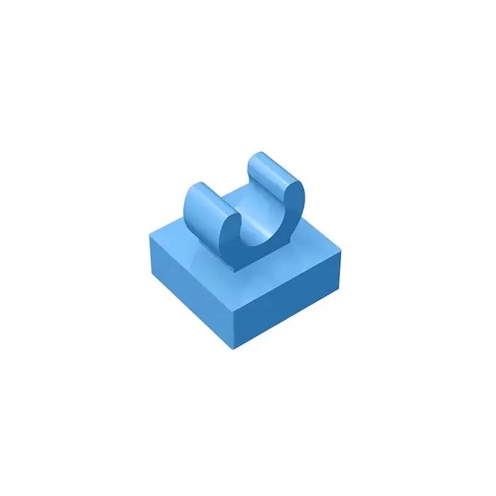 Gobricks GDS-818 carrelage spécial 1x1 avec Clip avec bords arrondis compatible avec lego 15712 2555 bricolage de constr